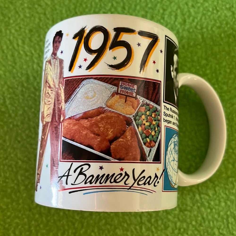 1957 Banner Year Nostalgia Coffee Mug